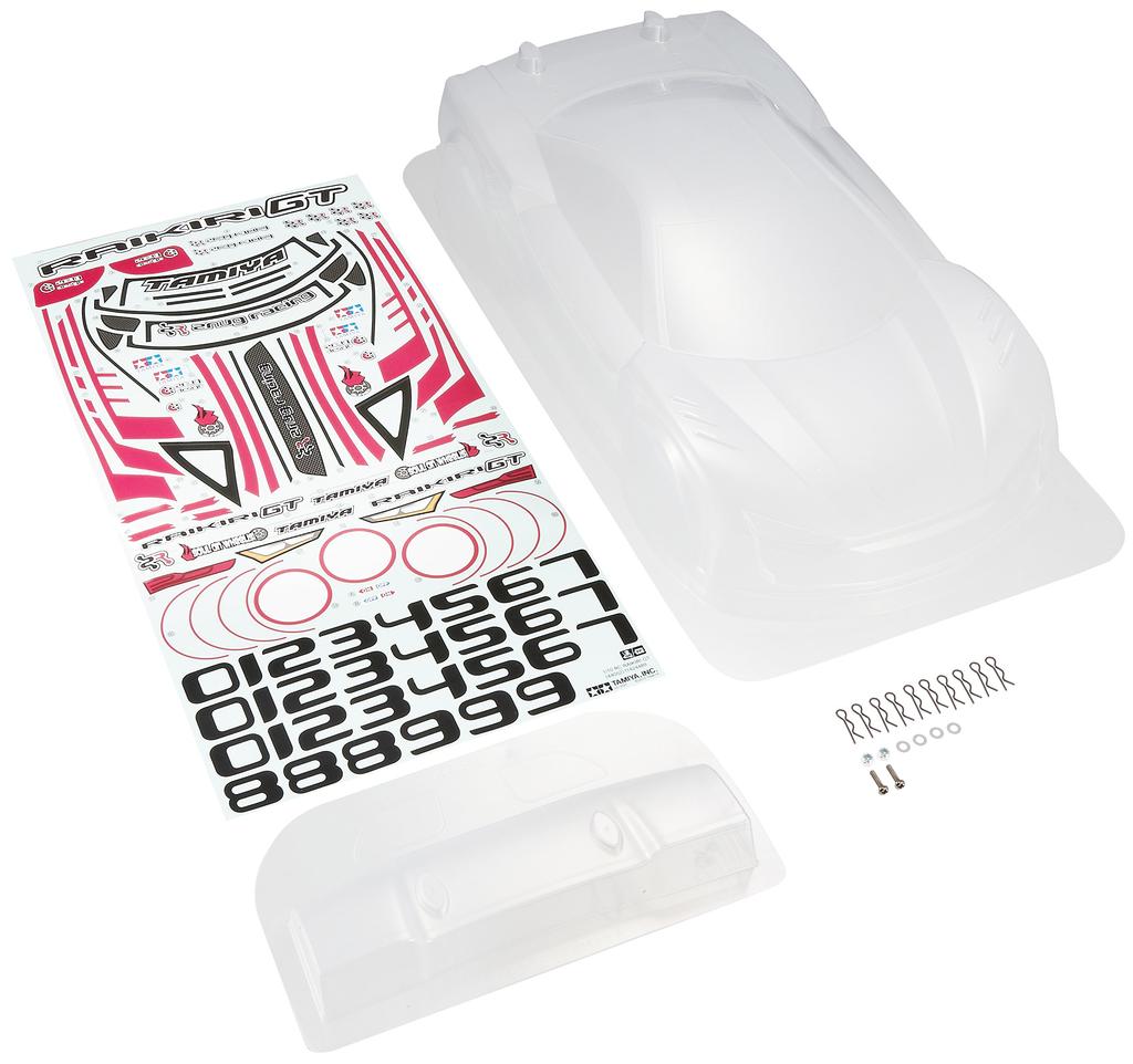 Tamiya RC Spare Parts Engine RC Raikiri GT Spare Body Set 51578 SP.1578 1/10 (Wide)