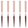 Happy Set of Made In PID3886 J-kitchens Chopsticks, 5, Material Wood, Chopsticks, Japan,