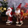 Xmas Tree Drop Ornaments N1N Santa Figure Hanging Pendants Santa Claus Doll Christmas Decorations