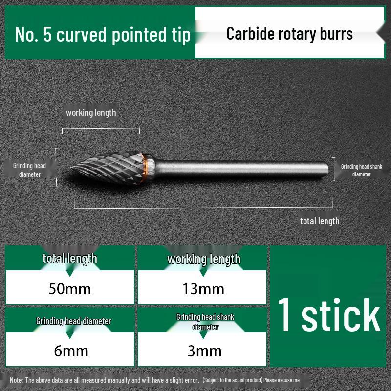 Mei NIT Tungsten Carbide Ball Head Rotary File Milling Cutter Grinder for Metal Chamfering