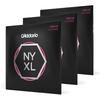 D'Addario Daddario Струны для электрогитары NYXL Super Light .009-.042 NYXL0942-3P Упаковка из 3 комплектов [Dom...