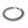 Punk Cuban Link Chain Stainless Steel Hip Hop Men's Bracelets Bracelets Heavy Chain Punk Jewelry