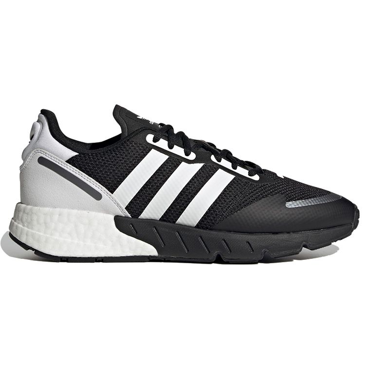 adidas Кроссовки унисекс ZX 1K Boost Black White Core-Black Cloud-White Black-Silver FX6515