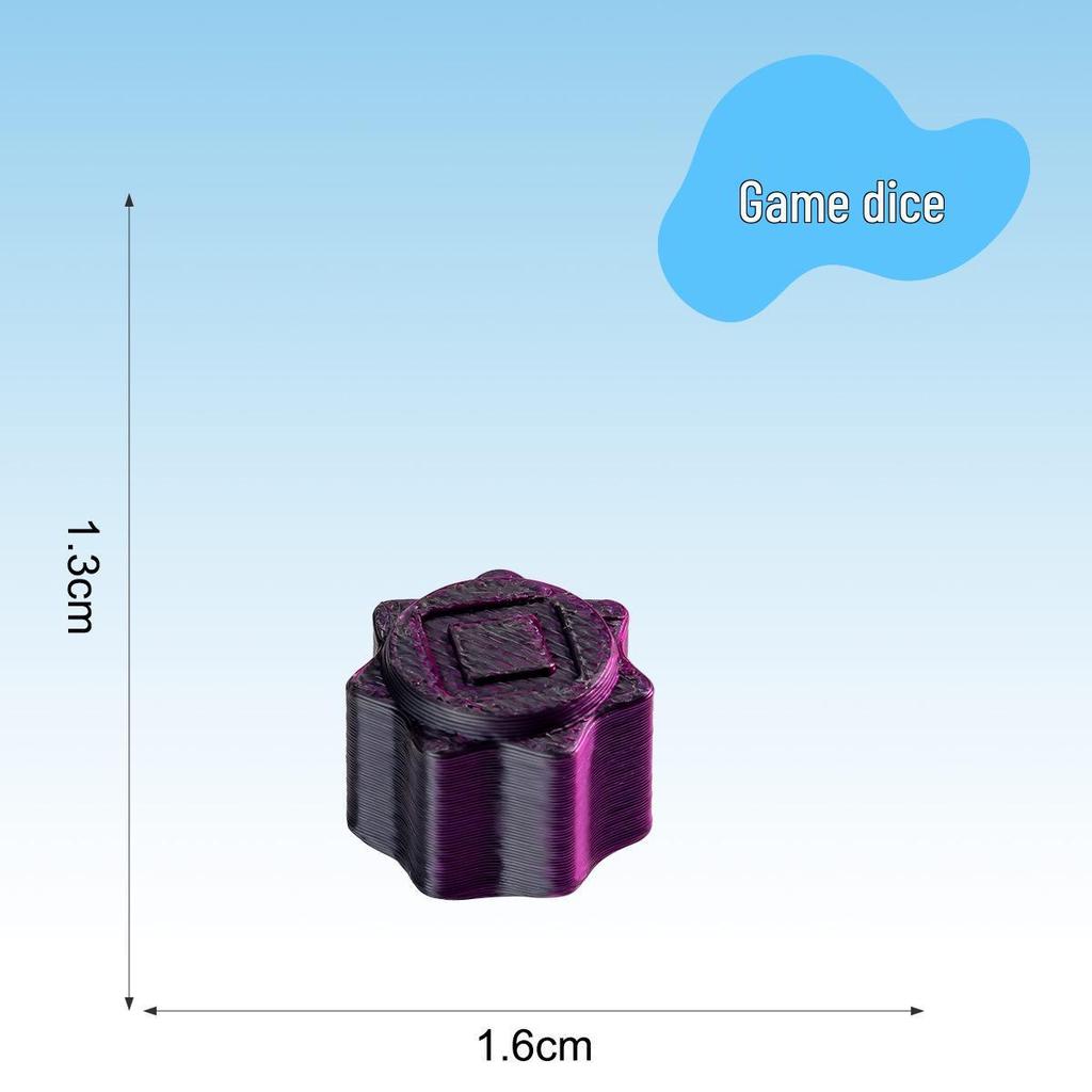 3D Printed Colorful Mini Animal Ornaments - Educational Toys for Children