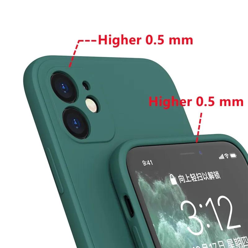 A55 A35 A15 A05 A05S Case Square Solid Color Liquid Silicone Phone Cases For Samsung Galaxy A05 A05S A15 A35 A55 5G Back Cover