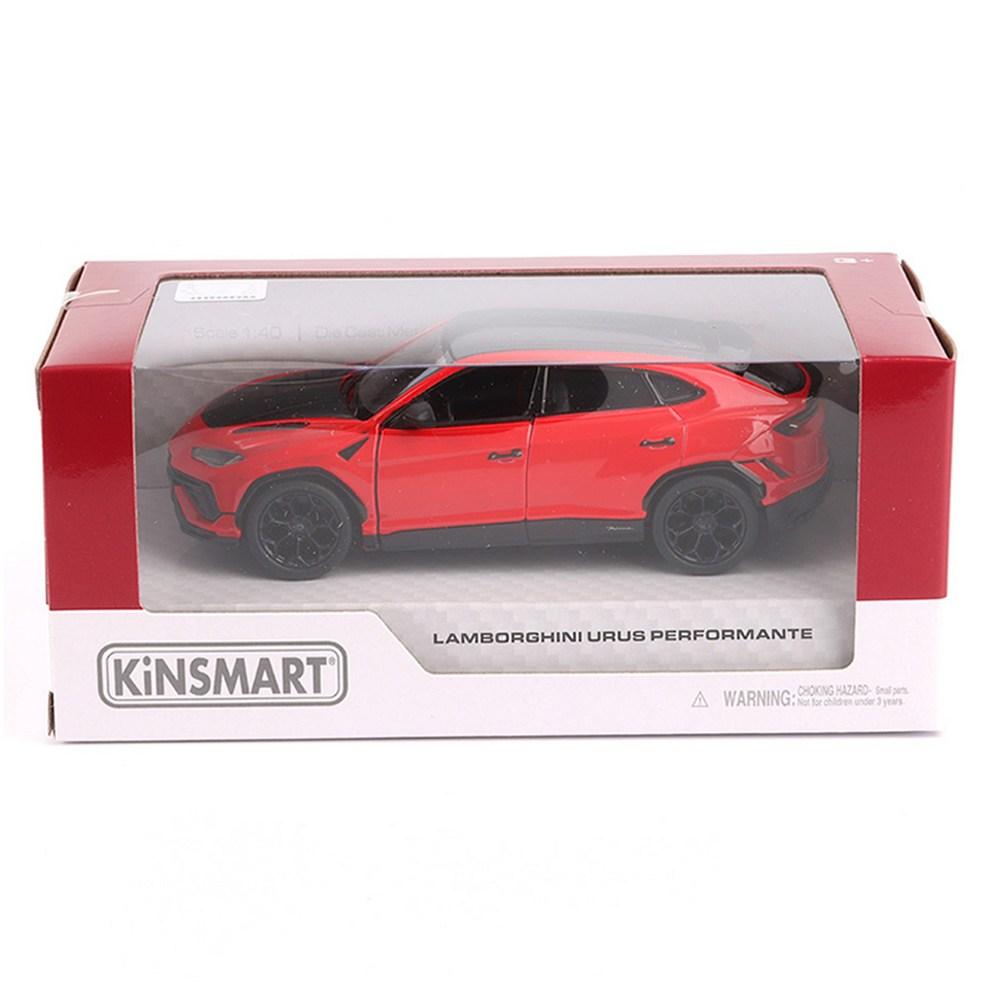 Kinsmart Lamborghini Urus Performante Металлическая модель автомобиля - Красный (KT5447W)