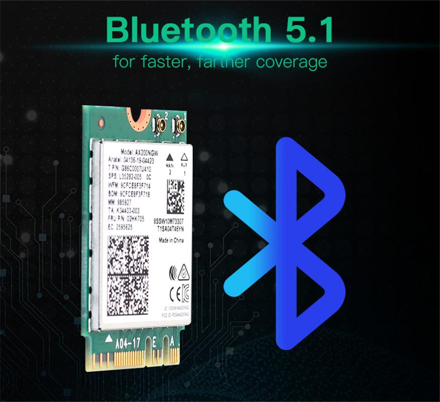 AX200NGW WiFi 6 Module - 802.11ax MU-MIMO 160MHz