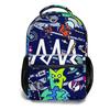 Space Monsters Printed Lightweight Casual Children's Schoolbag Youth Backpack Anime Cartoon Schoolbag