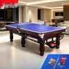 JEEANLEAN 2-in-1 Billiards and Table Tennis Combo Table