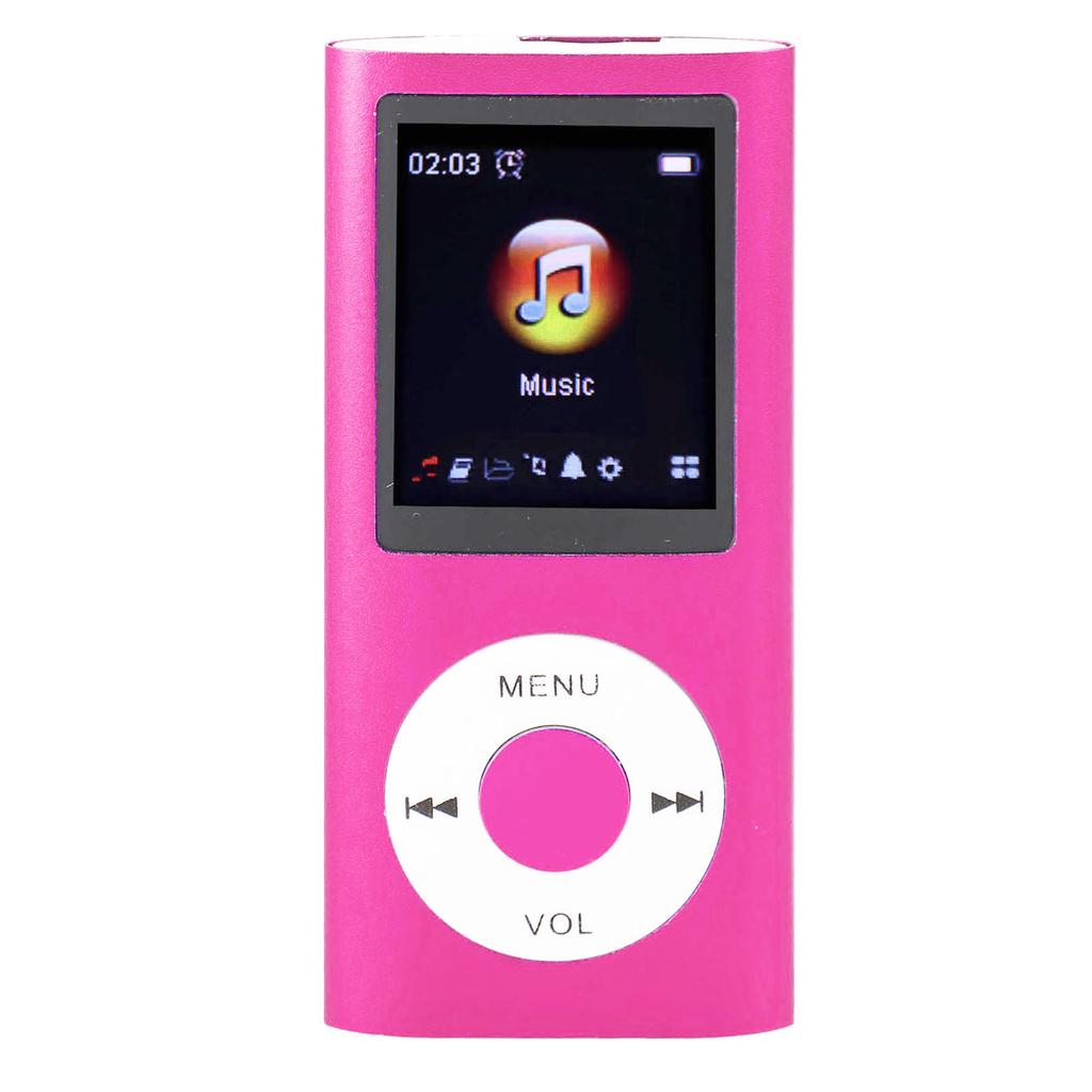 Portable MP3 Music Player 1.8inch TFT Screen HiFi Sound 7 Sound Effect Modes USB Rechargeable