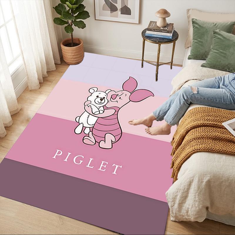 Piglet Hug Living Room Nonslip Area Rug Soft Carpet For Bedroom Game Playroom Sofa Office Home Decor Doormat Christmas Gift C926539