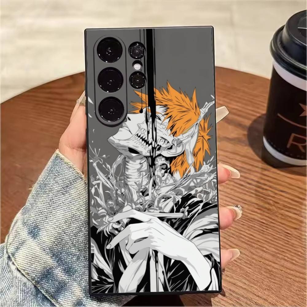 Classic Anime S-Soul S-Society Phone Case For Samsung S25,S24,S21,S22,S23,S20,Ultra,S26,Plus,Fe,Note,5G Black Cover