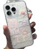 Прозрачный чехол для телефона с блестками и милыми наклейками для Apple 7, 8 Plus, XR, XS, 16, 1412 Pro Max.