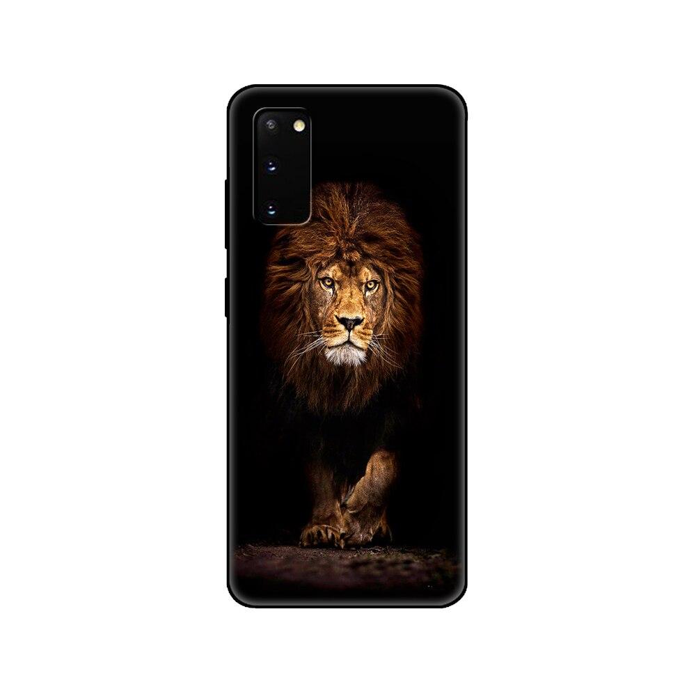 Чехол для Samsung Galaxy S20, чехол для Samsung S20 PLUS S20 Ultra S20 FE, силиконовый чехол из ТПУ, чехлы для телефонов GalaxyS20 S 20 + черный чехол из ТПУ