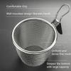 Silver Stainless Steel Hot Pot Colander Hanging Noodle Drainer Vegetable Mesh Sieve Food Filter Skimmer Frying Basket Tools
