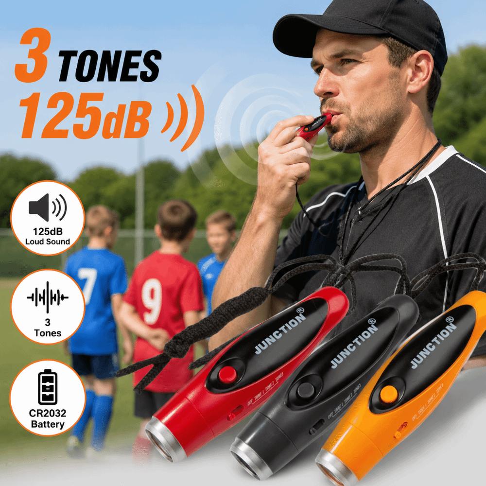 125dB Electronic Whistle Loud Referee Whistle Battery Training Whistle Pet Training