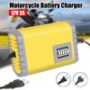 Умное зарядное устройство для мотоциклетных аккумуляторов Аксессуары для мотоциклов для свинцово-кислотных аккумуляторов емкостью 3-20 Ач, вилка ЕС и США, вход переменного тока 110-220 В, выход постоянного тока 12 В 2 А