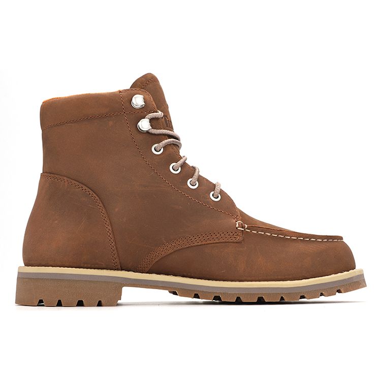 Timberland Мужской водонепроницаемый ботинок Redwood Falls с мокасиновым носком, цвет Ржавый, из натуральной кожи Full-Grain A2EDRF13