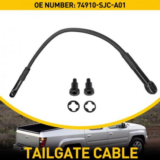 1X Auto Car Tailgate Support Cable For 2006-2014 Honda Ridgeline 74910-SJC-A01