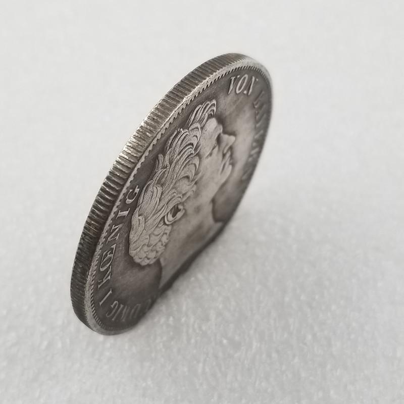 Немецкие памятные коллекционные сувениры 1844 года, серебряные монеты