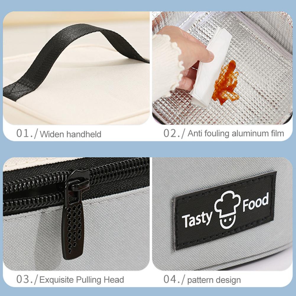 Портативная сумка для ланча, термобокс для еды, сумка для хранения на кемпинге, водонепроницаемая, для офиса, для пикника, ланч-бокс, сумка для доставки пива