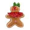 Christmas Gingerbread Man New Decorations Cute Mini Fabric Five-Star Doll New Year Pendant Creative Pendant Design Two Options