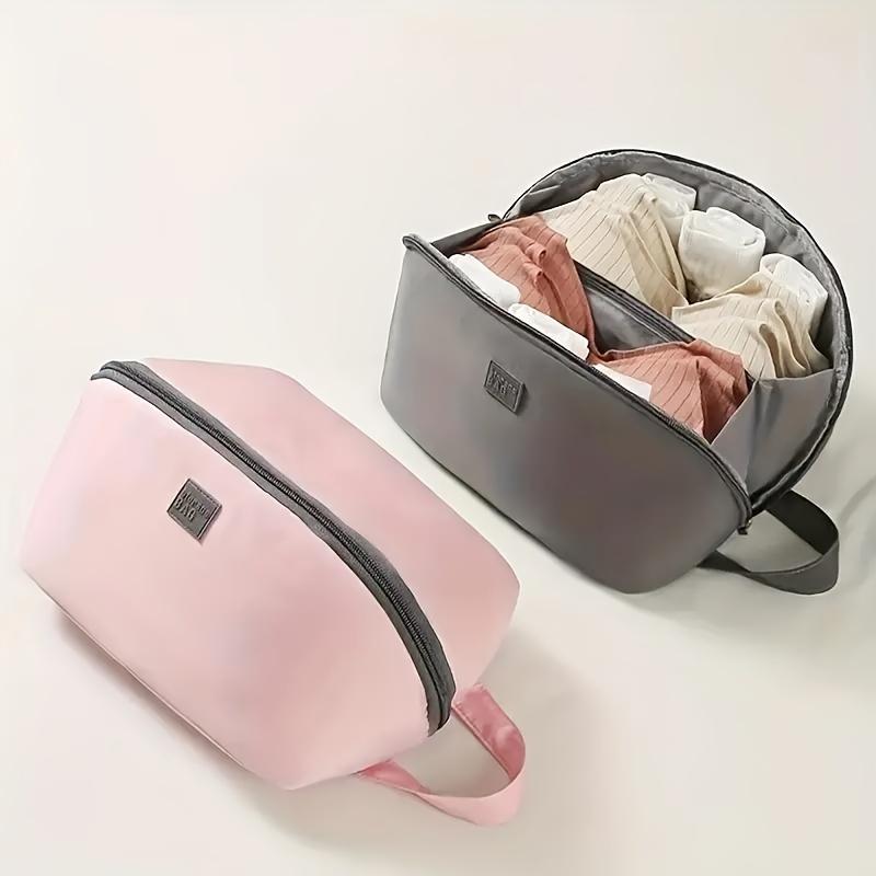 Minimalist Travel Clothes Zipper Bag Lightweight Underwear Organizer Dustproof Storage Bag