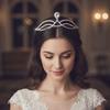 Simple Design Wedding Bride Crown Crystal Rhinestone Princess Crown  Wedding Ceremony