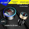 Smart Dual USB Car Charger with LED Light - 3.1A Fast Charging Cigarette Lighter Adapter