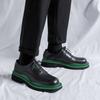 Британские туфли на платформе для мужчин Кожаные туфли Деловые туфли Универсальная повседневная износостойкая обувь Chaussure Homme