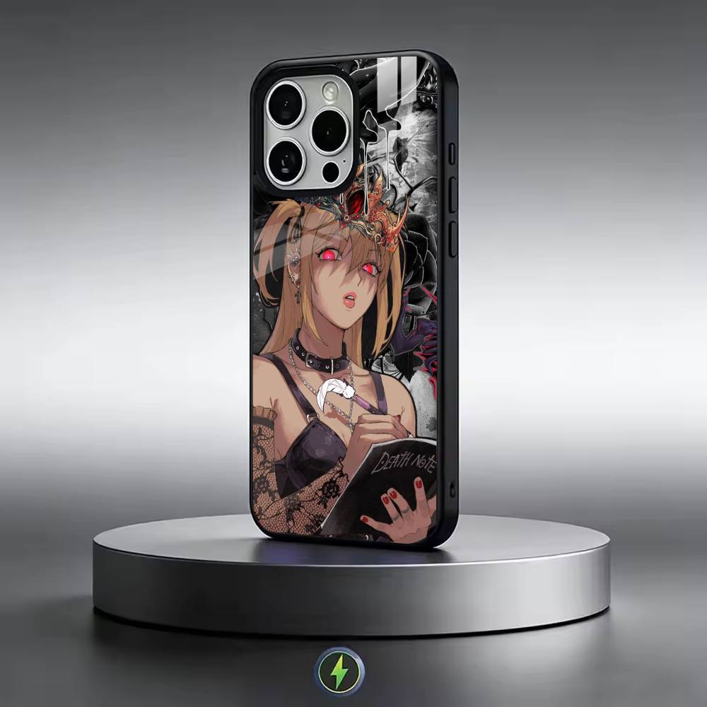 Death-h Note-e Misa Amane Phone Case For iPhone17,16,15,14,13,12,11 Plus,Pro Magnetic with Magsafe Wireless Charging