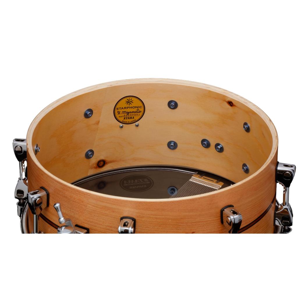 Tama Starphonic Spruce Snare Drum x Satin Natural PSP146E - 6" 14",