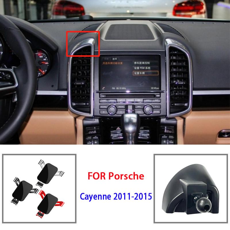 Car Accessories Car Phone Holder And Bracket Support for Porsche Cayenne 2011 2012 2013 2014
