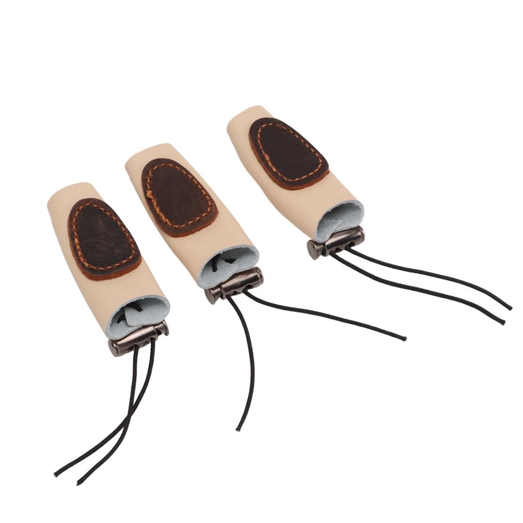3pcs Archery Finger Guards Independent Finger Guard Universal Portable Bow Finger Guard for Compound Bow Recurve Bows