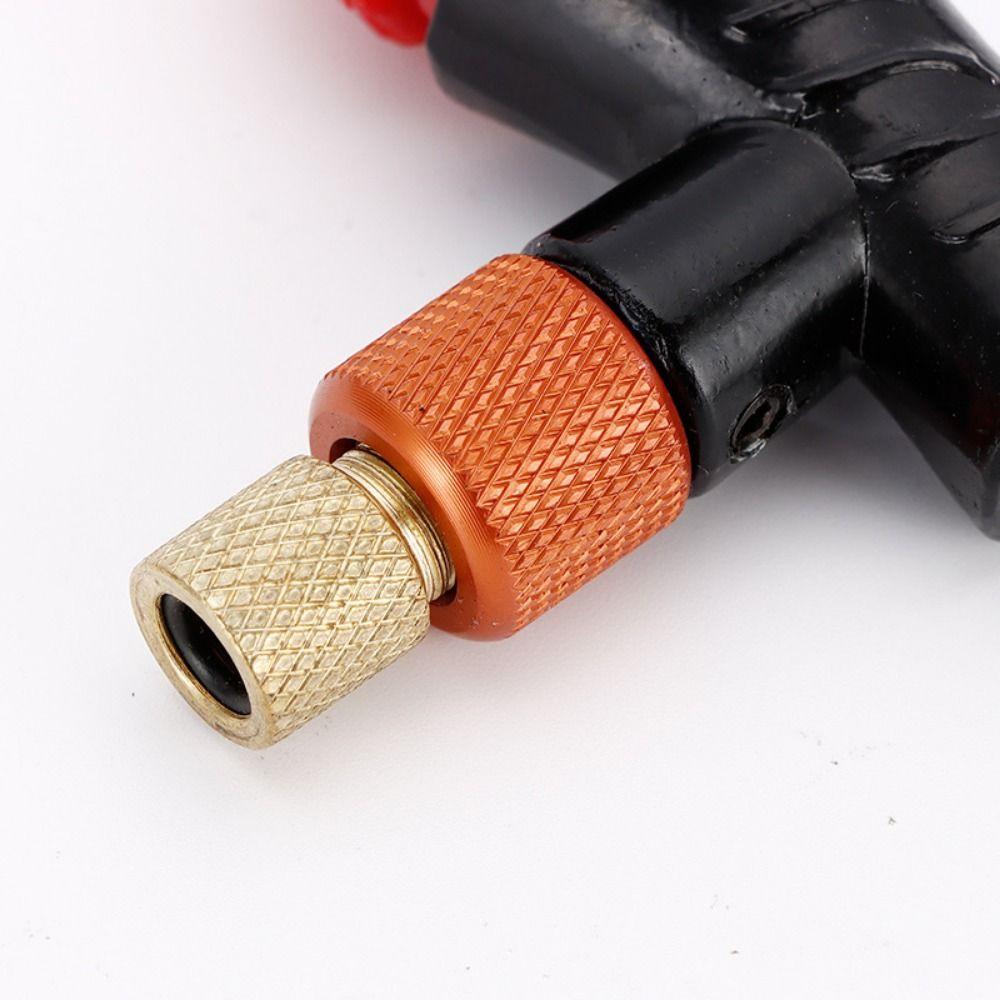 16g CO2 Cartridge Air Pump Valve Cycling MTB Road Bike Tire Inflator Adapter  Presta Schrader