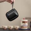 Ru Ware Wave Tea Set