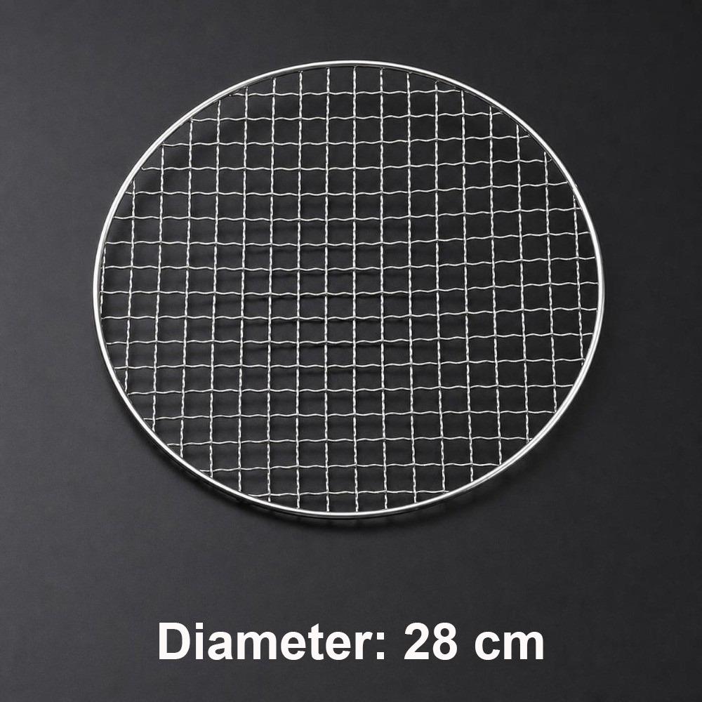 Round Grill Racks Food‑Grade Grill Mesh Washable Grill Net