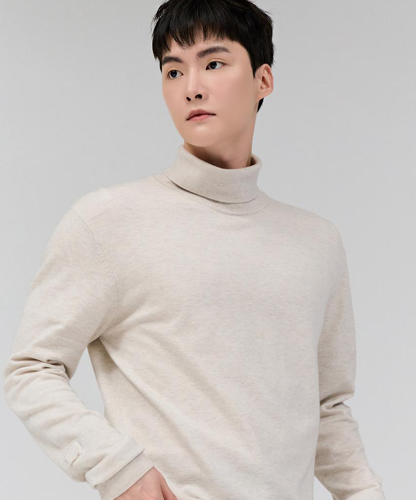 CHASECULT Men'S Basic Turtleneck Sweater-Dfrk5218D0M