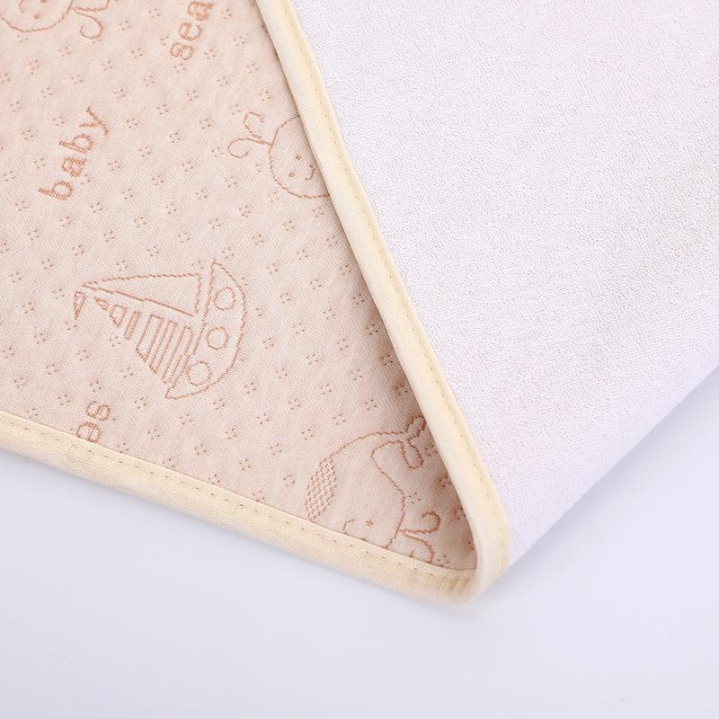 Водонепроницаемый Моющийся Дышащий Большой Наматрасник для Подгузников из Чистого Хлопка для Новорожденных, Детей и Взрослых