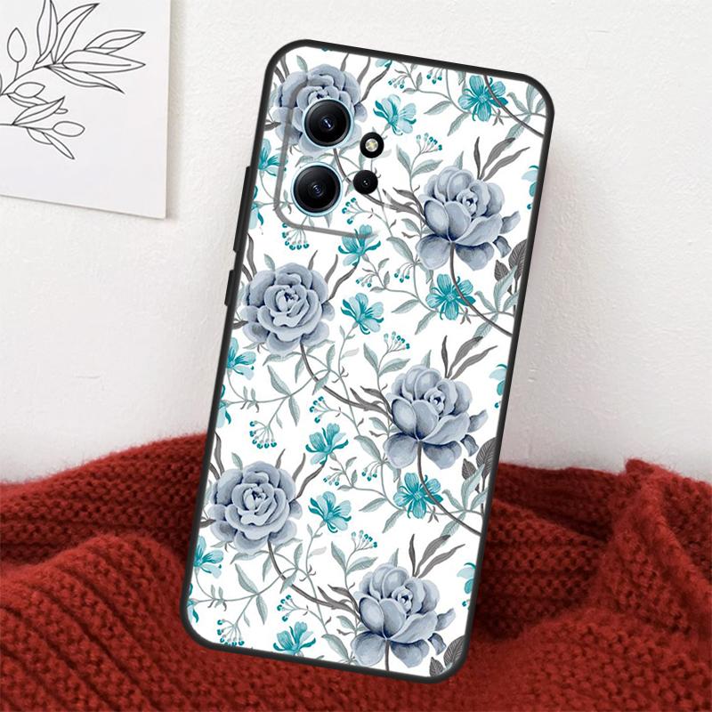 Чехол с рисунком Цветов Природы Листьев Для Xiaomi Redmi Note 13 10 11 12 14 15 Pro Plus Чехол Для Redmi 15 15C 14C 10C 12C 13C