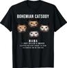 Bohemian Catsody Mama I Just Killed A Mouse Cat Parody T- Shirt