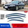 Для Honda Accord 97-2002 Дождевые щитки Аксессуары для оконных козырьков Автомобильные дождевые щитки Дефлекторы Навес Отделка Крышка Внешние дождевые щитки