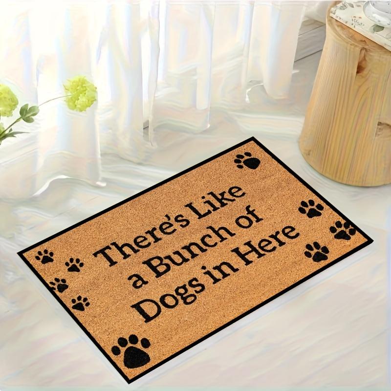 Welcome Home Dog Cat Mat Living Room Rugs Kitchen Floor Mat Home Decor Door Mat Entrance Carpet for Outdoor