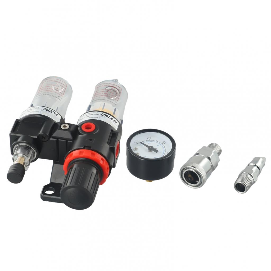 Масло Воздушный компрессор фильтр Водоотделитель Регулятор AFC2000 Инструмент Манометр Аэрограф