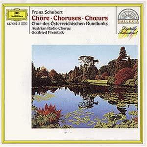 CD ПРЕИНФАЛЬК; О.Р.Ф.. ХОР - Шуберт: Хоры 4376492 Deutsche Grammo 1993 Германия Классика Б/У