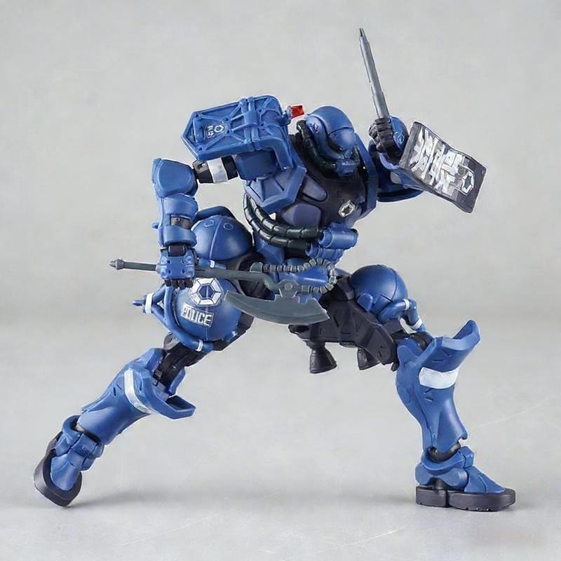 Gquuuuuux Военная Полиция Заку HG 1/144 Сборная Модель Конструктор Фигурка-Действие Пазл-Игрушка для Мальчиков Коллекционная Настольная Фигурка Кукла Подарок