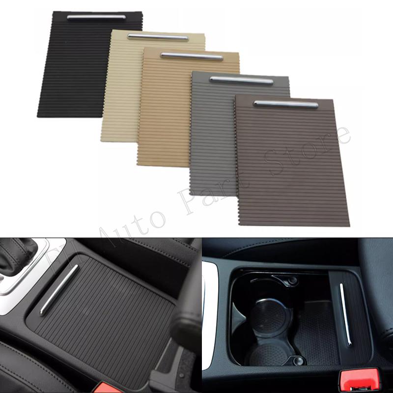 Для Volkswagen VW Magotan B6 B7/Passat CC 2008-2016 автомобильные раздвижные жалюзи на передней центральной консоли, держатель чашки, крышка рулонной шторы