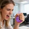 Блестящая Водяная Капля Игрушка для Снятия Стресса Уменьшение Тревожности Форма Капли Воды Сенсорная Игрушка с Блестками Внутри Портативный Декомпрессионный Мячик от Стресса
