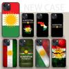 Kurdistan Kurdish Flag Phone Case For iPhone Samsung Galaxy Redmi Xiaomi Oppo OnePlus Note S A 7 8 9 10 11 12 13 14 20 21 22 23 53 54 Pro Max Ultra