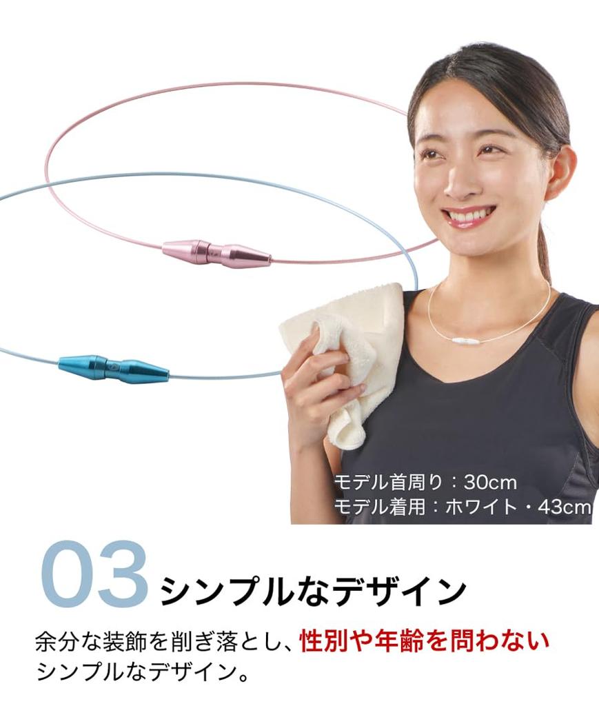 Phiten RAKUWA ожерелье проволока EXTREME белый 43 см Phiten Advanced Technology [Жесткие плечи] [Жесткая шея] [Использует Metax]